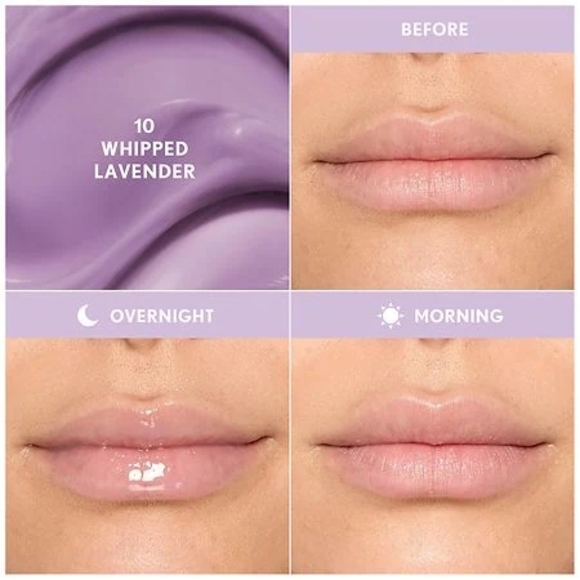 COVERGIRL Clean Fresh Jammy Lip Sleeping Mask - Lavender and Blush - Picture 2 of 6
